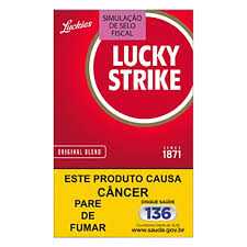 Cigarro Lucky Strike Vermelho